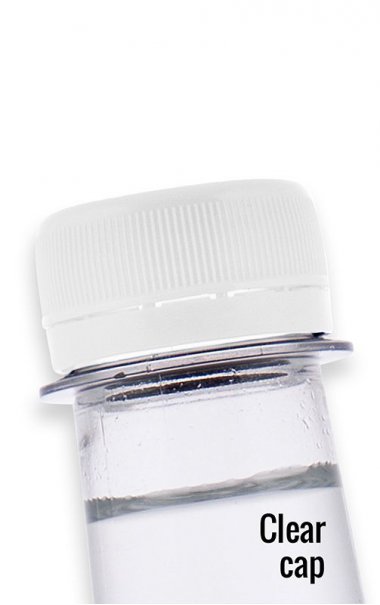 Logovand Slim 43 cl uden brus (Metallic folie label)