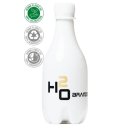 Logovand H2O LUX 33 cl i hvid flaske uden brus (CO2 neutral)