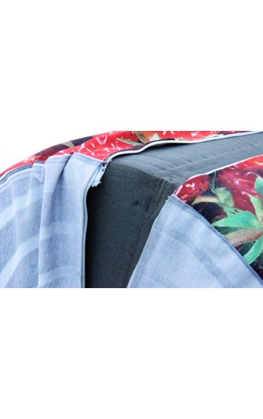 Stofcylinder med print