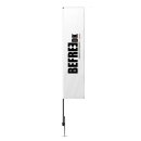 SQUARE BEACHFLAG Inklusiv transporttaske