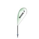 Beachflag udendrs inkl. transport taske