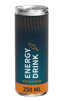 ENERGIDRIK P&Aring; D&Aring;SE - MED LOGO