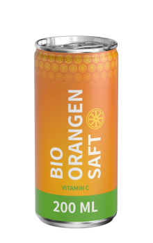 ORANGE SAFT P&Aring; D&Aring;SE - MED LOGO