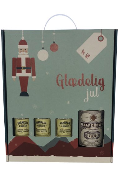Julegave�ske 4<br>Half Crown Gin Tonic m. chips