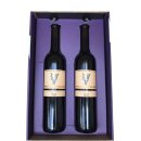 2 fl. Spansk rdvin rgang 2016 i logo-gaveske