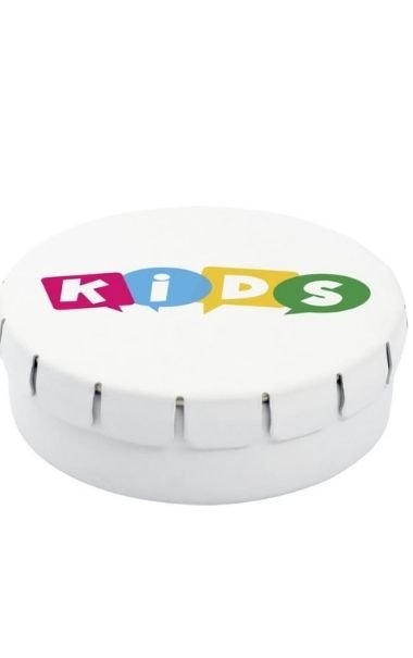 SUKKERFRI MINTPASTILLER - Clic clac slik med eget logo 