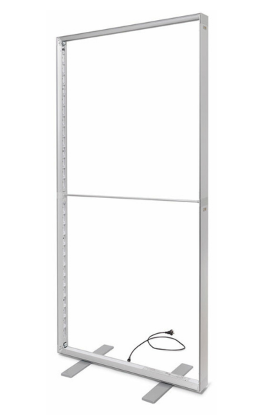 FOLD &amp; GO DOBBELTSIDET - 100x200 cm. - Brightbox LED 