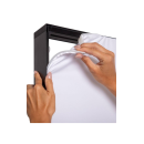 SORT // DOBBELTSIDET - 100x200 cm. - Brightbox LED 