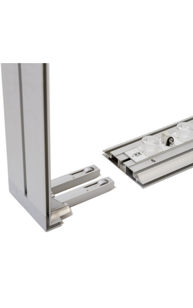 DOBBELTSIDET - 100x200 cm. - Brightbox LED 