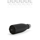 THERMOFLASKE 400 ml. SORT Genanvendt rustfri st�l - Med eller uden eget logo