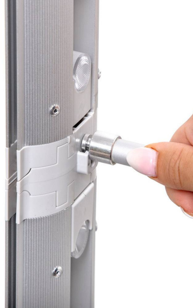 FOLD &amp; GO DOBBELTSIDET - 100x200 cm. - Brightbox LED 