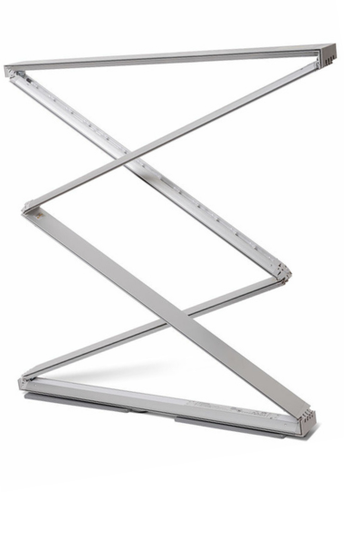 FOLD &amp; GO DOBBELTSIDET - 100x200 cm. - Brightbox LED 