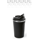 Thermo kop med logo 460 ml. RECYCLED rustfri stl