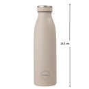 AYA&IDA 500 ml<br>Cream Beige m. logo