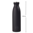 AYA&IDA 500 ml<br>Matte Black m. logo