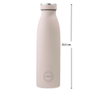 DRIKKEFLASKE AYA&IDA<br>500 ml. Soft Rose