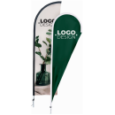 BEACHFLAG EKSTRA STRK<br>Aluminiums stnger