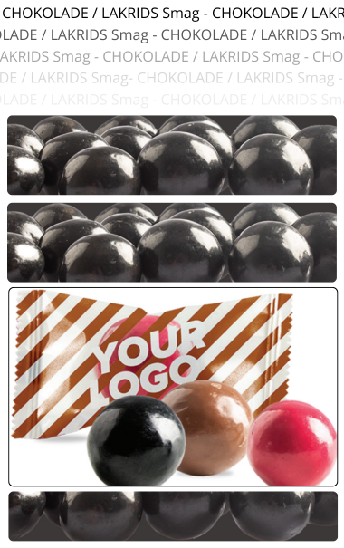 Flowpakket choko kugler m. LAKRIDS / CHOKOLADE smag