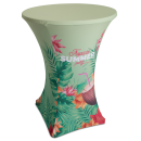 Overtrk med eget logo til hjbord  Strrelse  = 80 x 110 cm.  