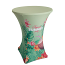 Overtrk med eget logo til hjbord  Strrelse  = 80 x 110 cm.  