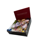 Gavekasser med EGET logo - Strrelse SMALL // 1,0 Kg. 3 forskellige variant indhold.