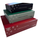 Gavekasser med EGET logo - Strrelse LARGE // 2,6 Kg. - 3 forskellige variant indhold.