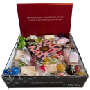 Gavekasser med EGET logo - Strrelse SMALL // 1,0 Kg. 3 forskellige variant indhold.