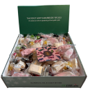 Gavekasser med EGET logo - Strrelse MEDIUM // 1,6 kg. - 3 forskellige variant indhold.