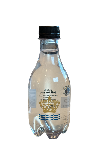 Logovand H2O LUX 33 cl i klar flaske uden brus (CO2 neutral)