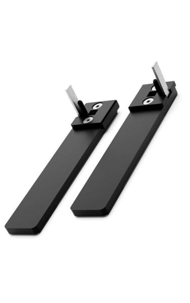 Ekstra fod SINGLE FLEX Frame - HALV FOD - sort eller alufarvet 