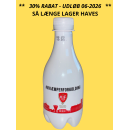 Logovand H2O LUX 33 cl i hvid flaske uden brus (CO2 neutral)