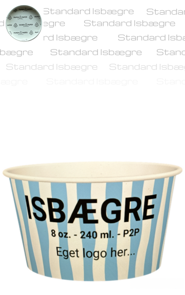 Isbgre 8 oz. 240 ml. P2P