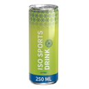 ISO sport Citrus/Lemon smag FULLSLEEVE BLANK label 250 ml. // P� VEJ IND // SP�RG VENLIGST //