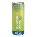 ISO sport Citrus/Lemon smag FULLSLEEVE MATT label 250 ml. // P� VEJ IND // SP�RG VENLIGST //