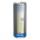 ISO sport Citrus/Lemon smag FULLSLEEVE TRANSPARENT MATT label 250 ml. // P� VEJ IND // SP�RG VENLIGST //