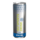 ISO sport Citrus/Lemon smag FULLSLEEVE TRANSPARENT BLANK label 250 ml. // P� VEJ IND // SP�RG VENLIGST //