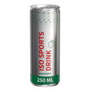 ISO sport REDBERRIES FULLSLEEVE TRANSPARENT BLANK label 250 ml. 