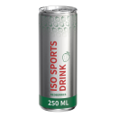 ISO sport REDBERRIES FULLSLEEVE TRANSPARENT MATT label 250 ml. 