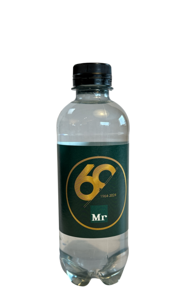 Logovand Mini 33 cl. - med eller uden brus Co2 - Fra 324 flasker