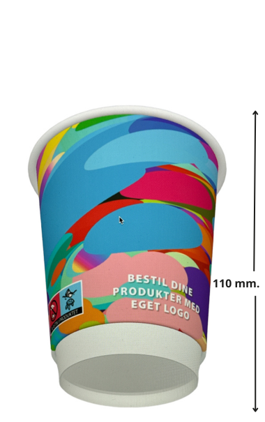 Papkrus m. logo 12 oz PE