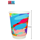 Papkrus m. logo 12 oz PE