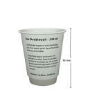 Papkrus m. logo 8 oz PE