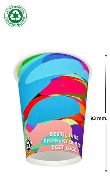 Papkrus m. logo 8 oz P2P 