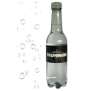 Logovand Slim 43 cl uden brus (hvid folie label)