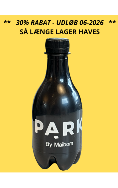 Logovand H2O LUX 33 cl i sort flaske uden brus (CO2 neutral)