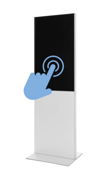 Smart-Line totem digital skilte - 43" &amp; 55" med og uden touch