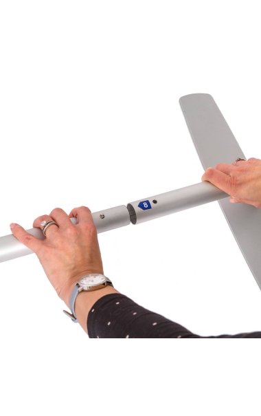 KUN system ingen banner - Messevg B 100 x 230 cm. 