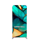 Messevæg B 100 x 230 cm. Enkelt eller dobbeltsidet Zipper Wall